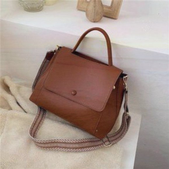New Satchel Bag Brown 244 - Picture 2 of 4